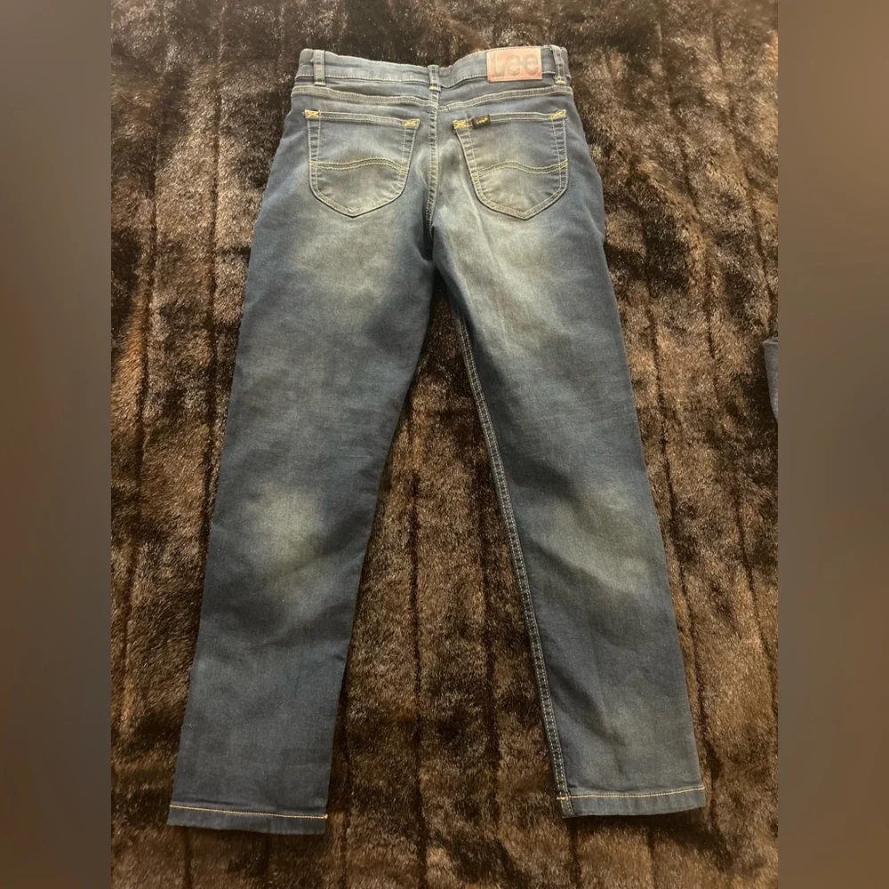 Boys Size 12 Jeans Lot | Lee Slim Fit & Old Navy Tapered | 2 Pairs